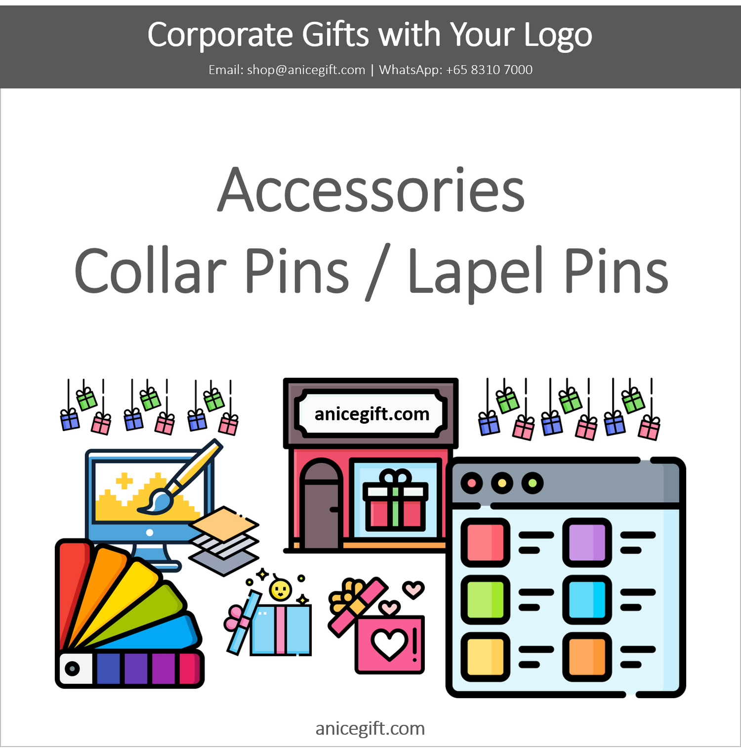 Accessories, Collar Pins / Lapel Pins