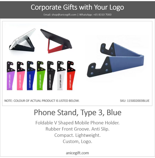 Phone Holder, Type 3, Blue