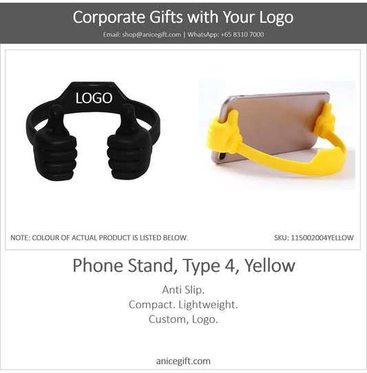 Phone Holder, Type 4, Yellow